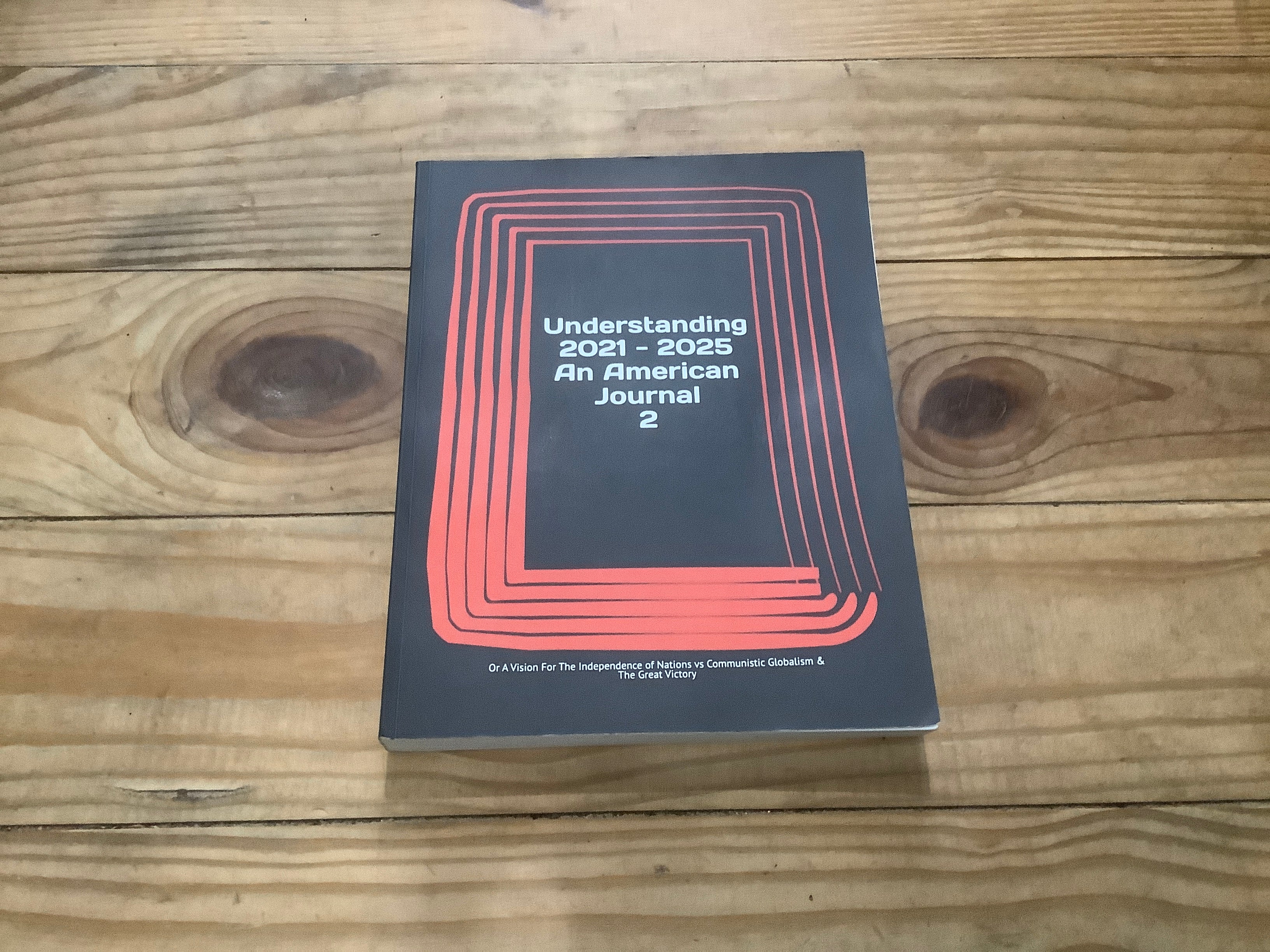 Understanding 2021 - 2025: An American Journal 2 - First Original Print